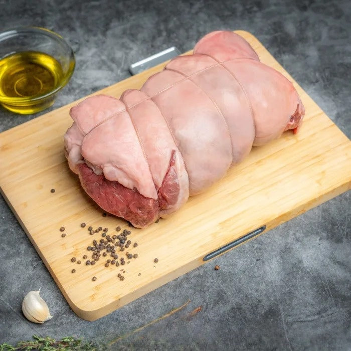 Fresh UK Halal Boneless Lamb Leg Roasting Joint (Price Per Kg) Pack Appx.3 kg