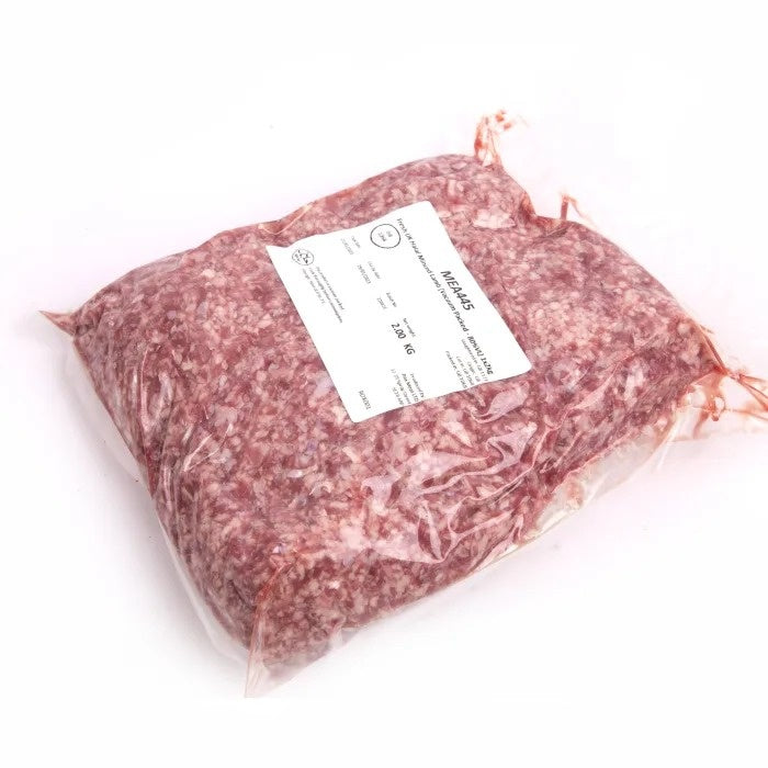 Fresh UK Halal Minced Lamb (Vacuum Pack - 80%VL) 1x2kg