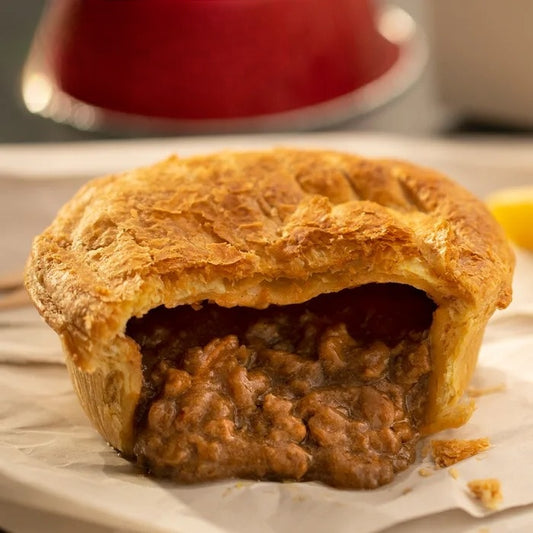 Pukka Unwrapped Cooked Beef & Onion Pie-1x12