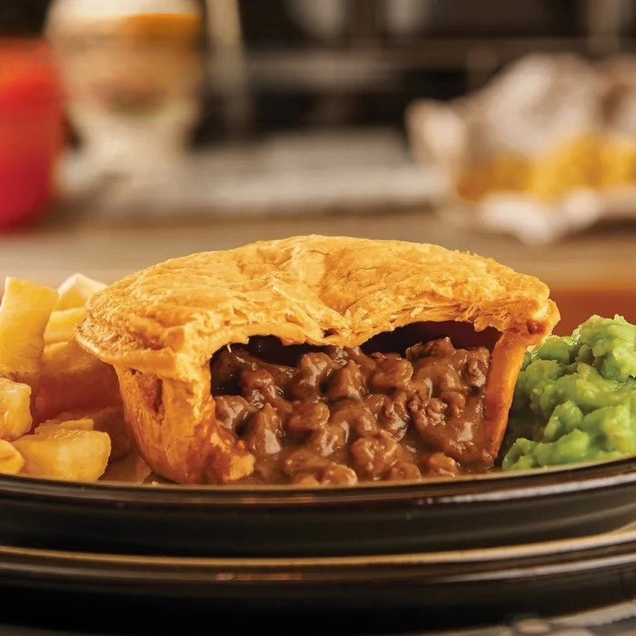 Pukka Wrapped Cooked Beef & Onion Pie-1x12