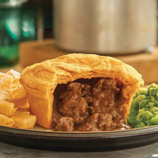 Pukka Wrapped Cooked Steak & Kidney Pie-1x12