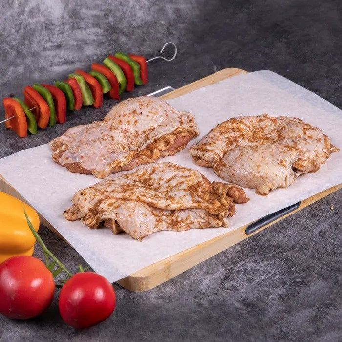 Jerk Chicken Halal Boneless Legs 1x2kg