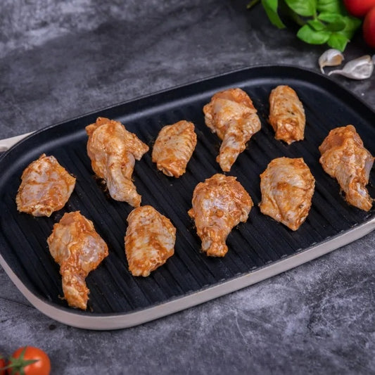 Mediterranean Style Marinated Halal Fresh Mixed Chicken Wings 2kg