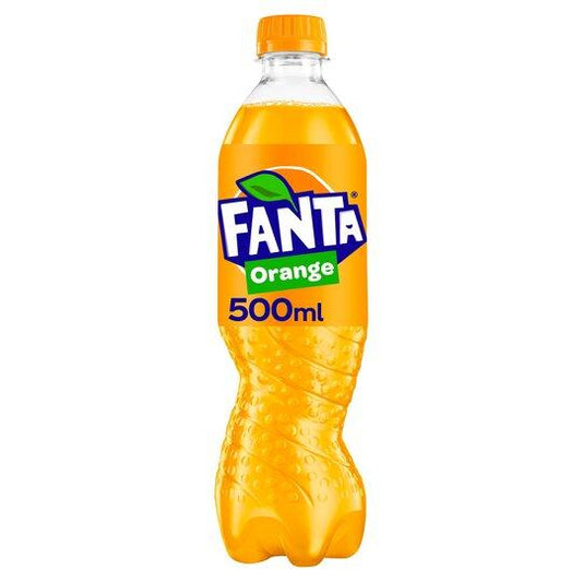 Fanta Orange Bottle 500ml Case of 12
