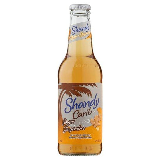 Shandy Carib Ginger Trinidad 275ml Box of 24