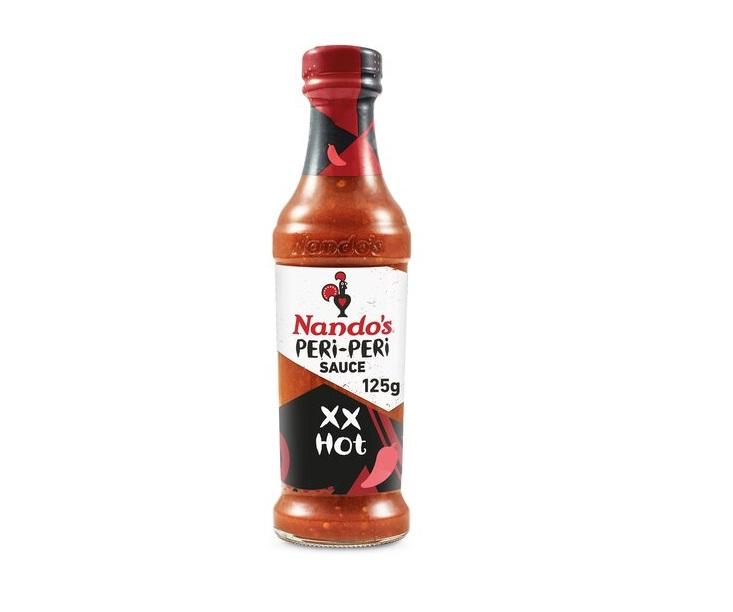 Nando's Extra Hot Peri Peri Sauce 125g Box of 6