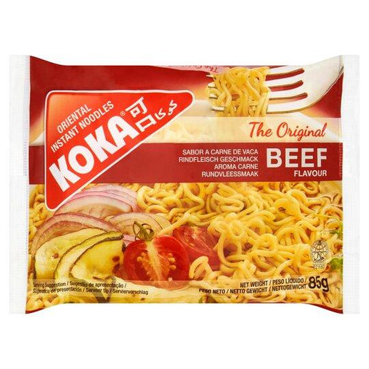Koka Noodles Beef 85g Box of 30