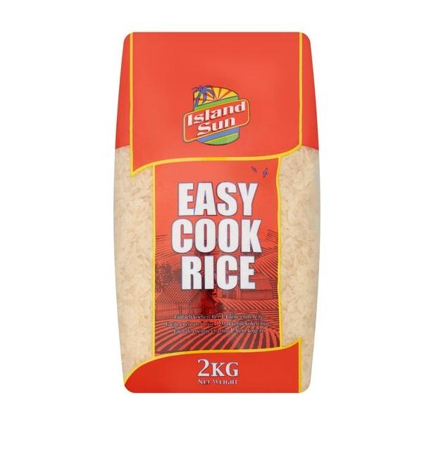 Island Sun Easy Cook Rice 2kg Box of 6