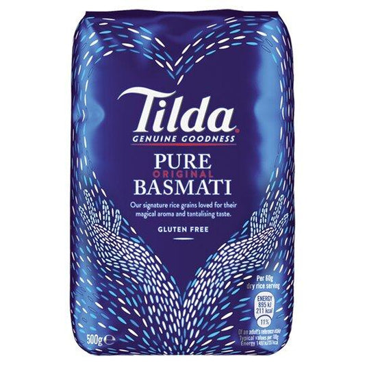 Tilda Basmati Rice 500g Box of 8