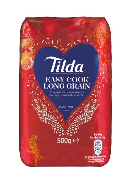 Tilda Easy Cook Rice 500g Box of 10
