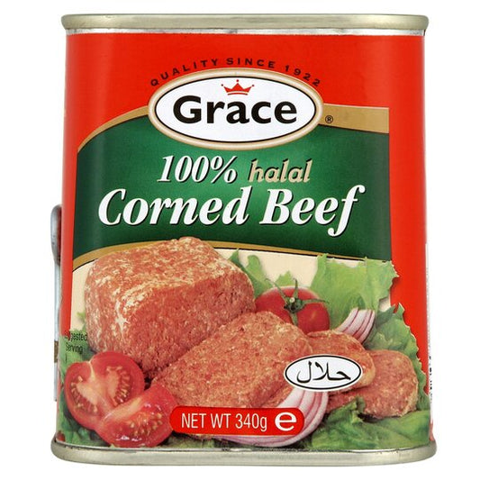 Grace Halal Corned Beef 340g