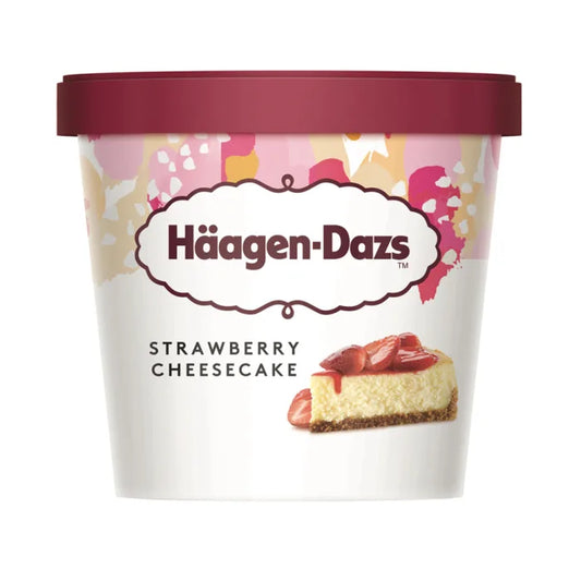 Haagen Dazs Strawberry Cheesecake Mini Cup 12pc x  95ml