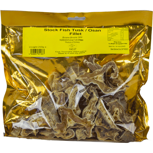 Stockfish Tusk Fillet 250g