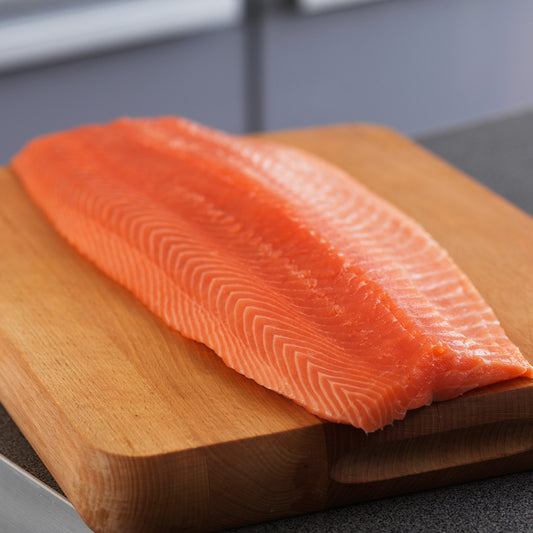 Frozen Norwegian Whole Skinless&Boneless Salmon Fillet (Price/Kg) Pack App. 2kg