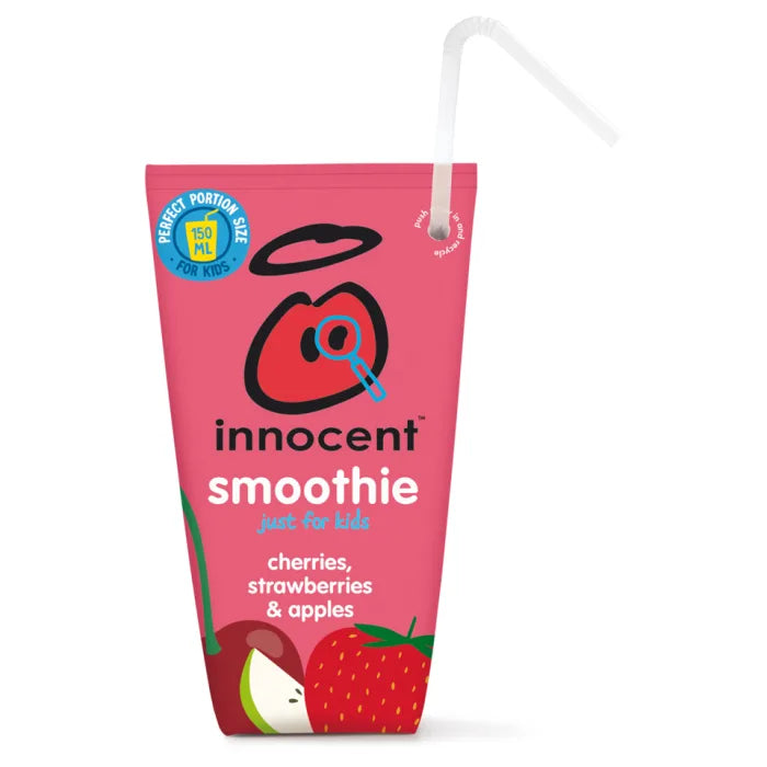 Innocent Cherries, Strawberries & Apples Smoothie For Kids 150ml