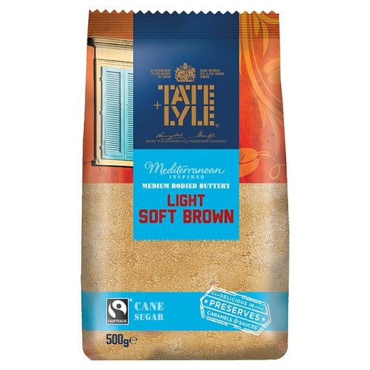 Tate and Lyle light Soft Brown Sugar 500g
