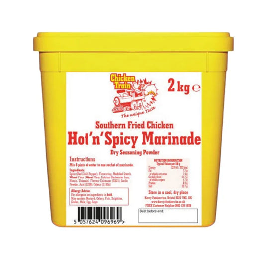 Chicken Train Southern Fried Hot & Spicy Marinade- 2kg