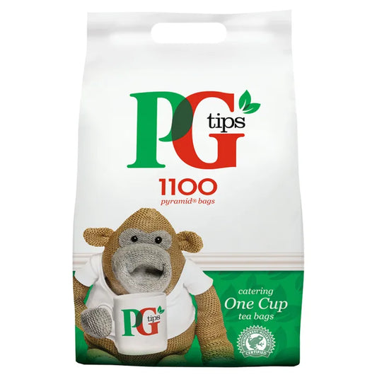 PG Tips Pyramid Tea Bags (Single) 1pc x 1100