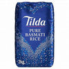 Tilda Pure Basmati Rice 2kg Box of 4