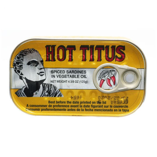 Titus Sardines Hot 125g