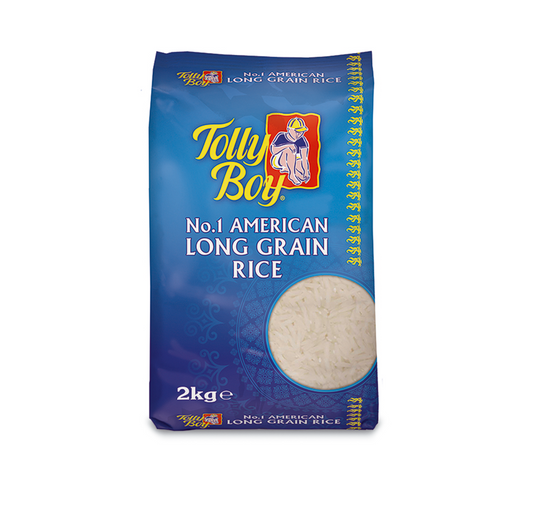 Tolly Boy Long Grain Rice 2kg