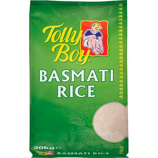 Tolly Boy Basmati Rice 20kg Box of 1