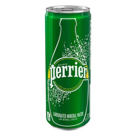 Perrier Sparkling Water Cans 35 x 250ml