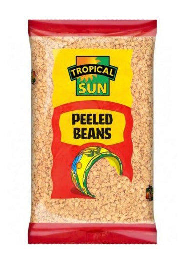 Tropical Sun Peeled Beans 5kg Box of 1