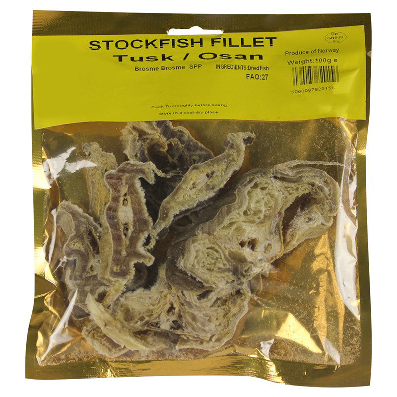 Stockfish Tusk Fillet 100g