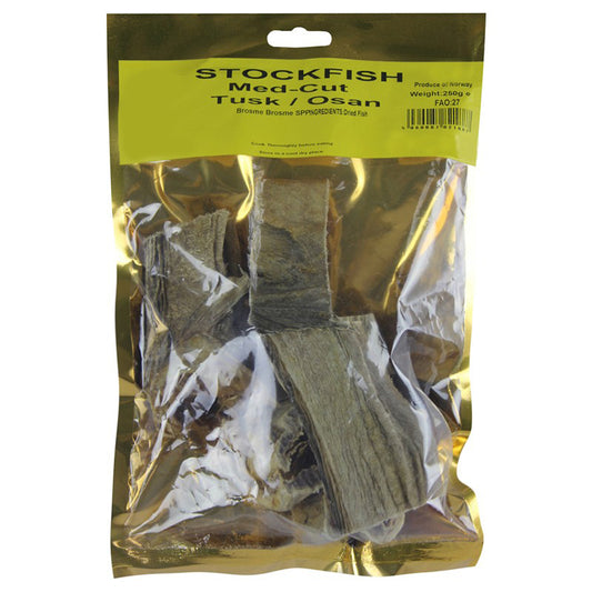 Stockfish Tusk Steak 250g