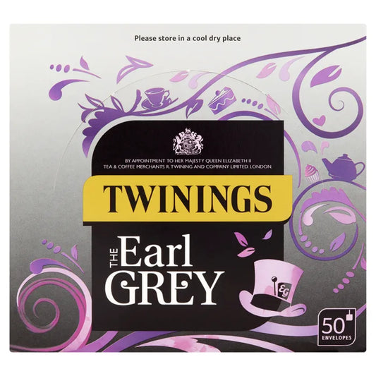 Twinings Earl Grey Enveloped Tea Bags 1pc x 50