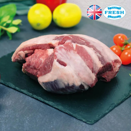Fresh Halal UK/IE Boneless Mutton Leg (Price Per Kg) Box Appx 12kg