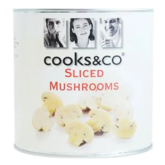 Sliced Mushrooms-1x2.55kg