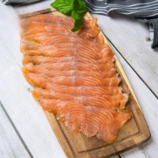 Norwegian Cold Smoked Salmon Pre Sliced Whole Fillet (Price Per Kg)Pack Appx.2kg