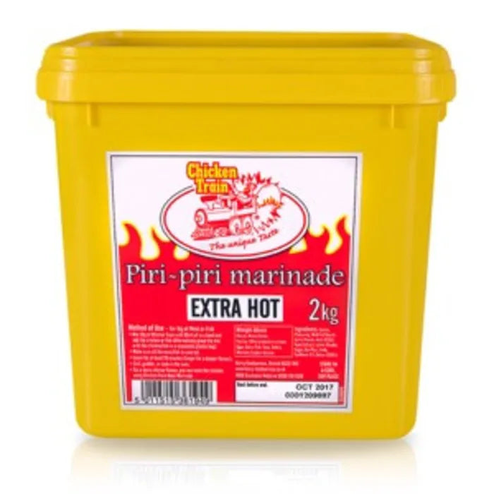 Chicken Train Piri-Piri Extra Hot Marinade (Red)- 2kg