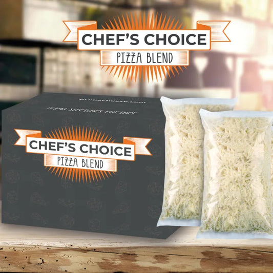 Chef's Choice Grated Pizza Blend  6 x 1.8kg