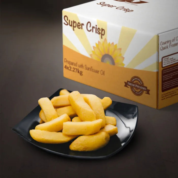 Super Crisp Chunky Cut Chips-4x2.27kg