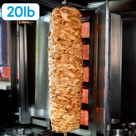 Halal Chicken Leg Doner Kebab-(20lb)1 x 9.07kg