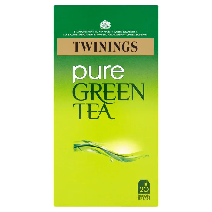 Twinings Pure Green Enveloped Tea Bags 1pc x 20