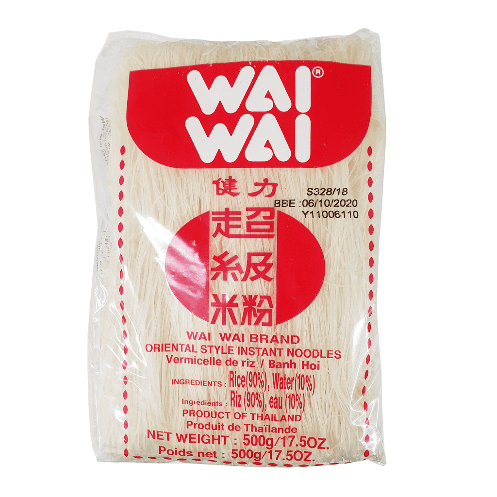 Wai Wai Rice Vermicelli 500g Box of 6