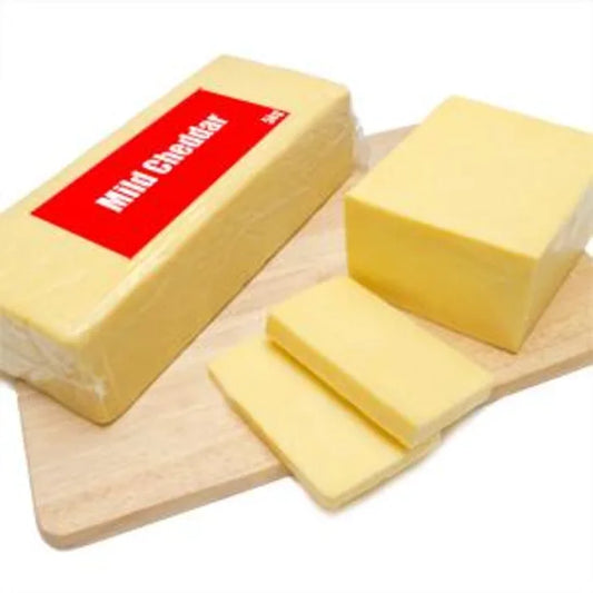 Red Label Mild Block White Cheddar Cheese (Nominal) 1 x 5kg