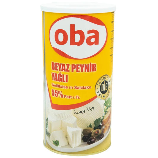 Oba (55-60%) Turkish White Cheese 1 x 800g
