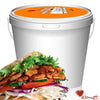 Kismet Halal Cooked & Cut Chicken Doner Kebab (Bucket) 1 x 2kg