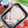 Fresh Halal Raw Whole Chickens (Without Giblets)-8x1.6kg