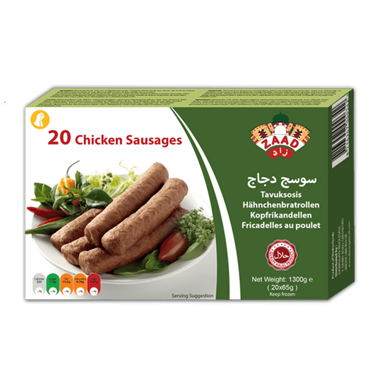 Zaad Chicken Sausages 1.3kg