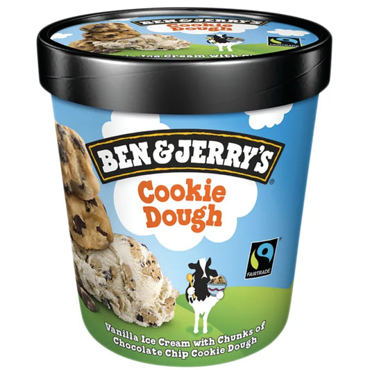 Ben&Jerry's Cookie Dough 8pc x 465ml