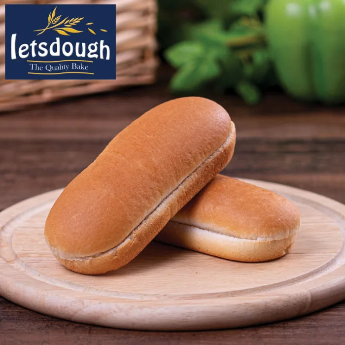 Letsdough Small 5.5" Hot Dog Rolls  8pc x 6