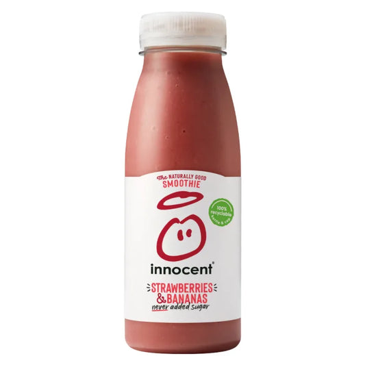 Innocent Strawberries & Bananas Smoothie 250ml