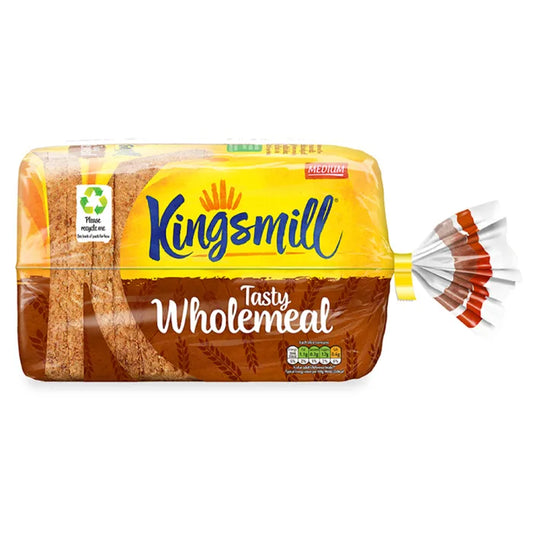 Kingsmill Tasty Wholemeal Bread (Medium)-800g